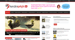 Desktop Screenshot of kendinigelistir.com